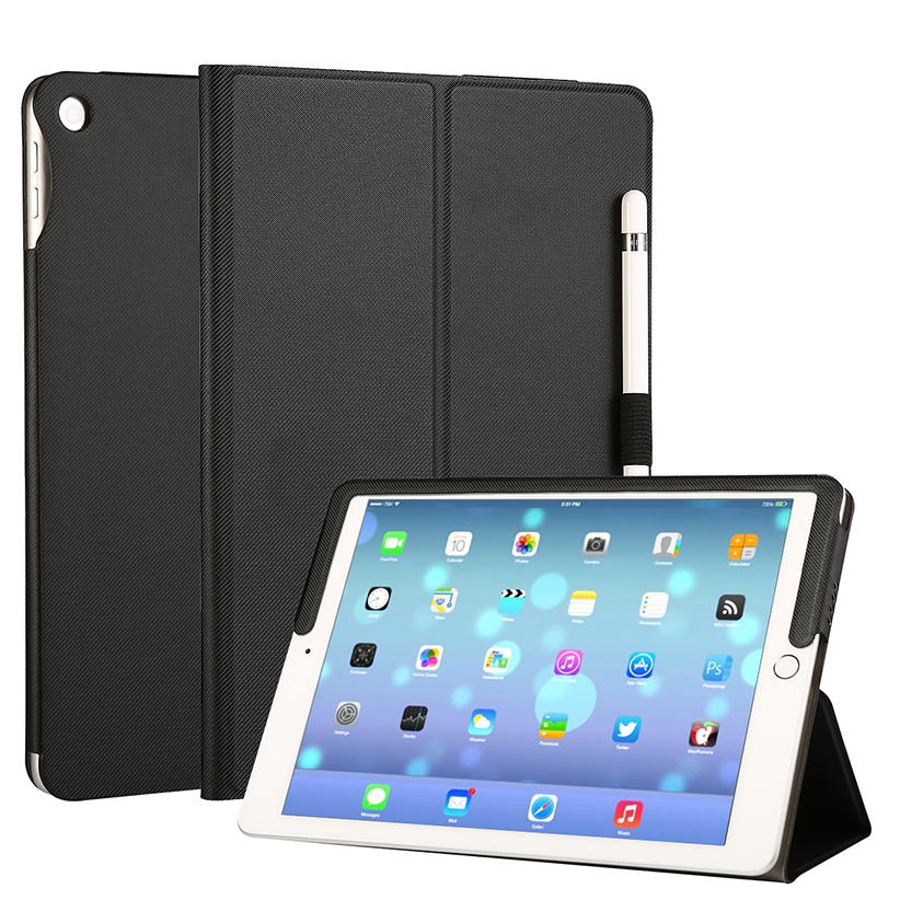 iPad Pro 10.5 Case_Slip-proof Folding PU Leather Tablet Case 